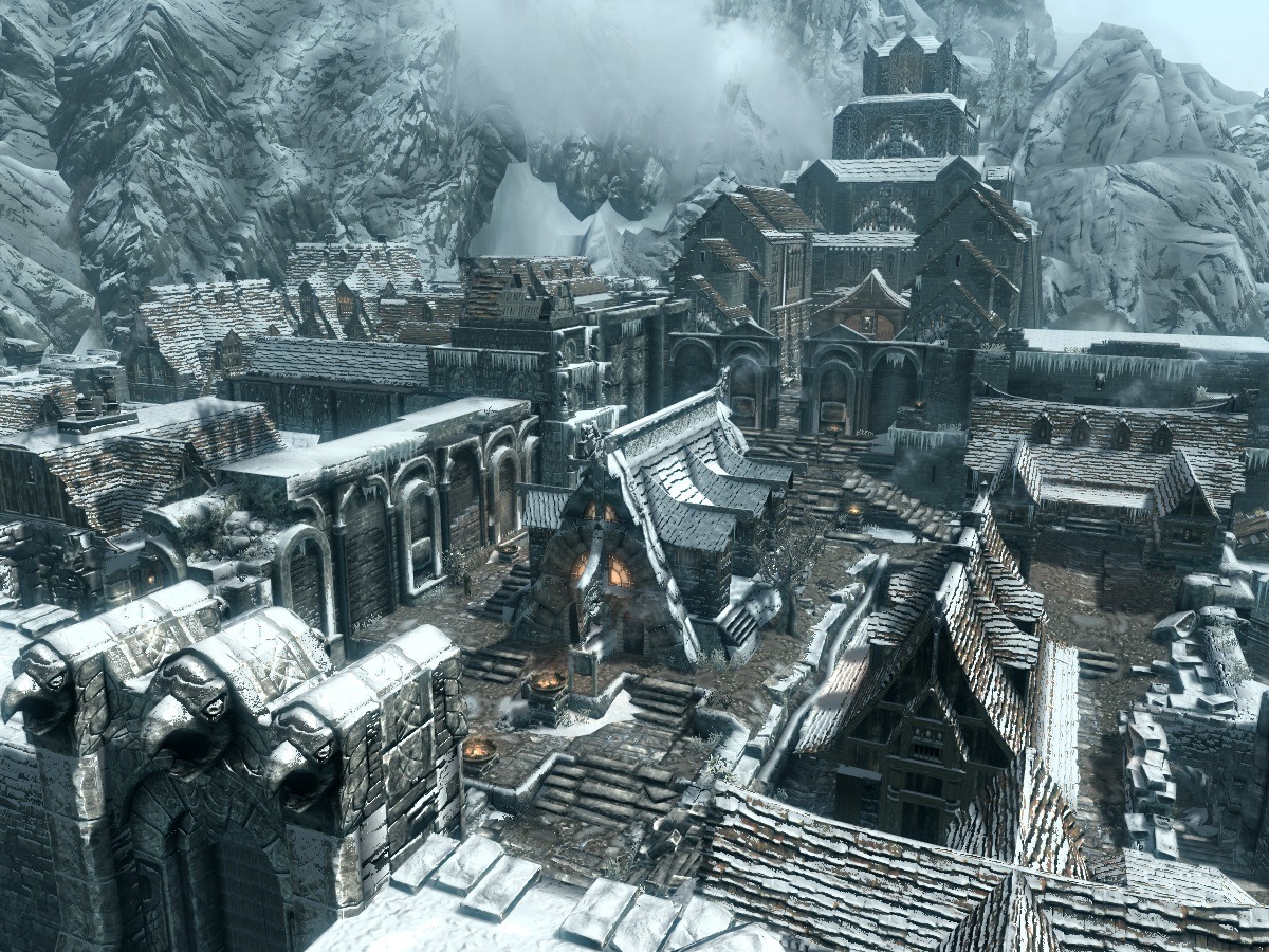 Overlooking Windhelm